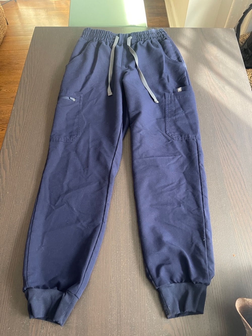 High Waisted Uman Relaxed Jogger Scrub Pants